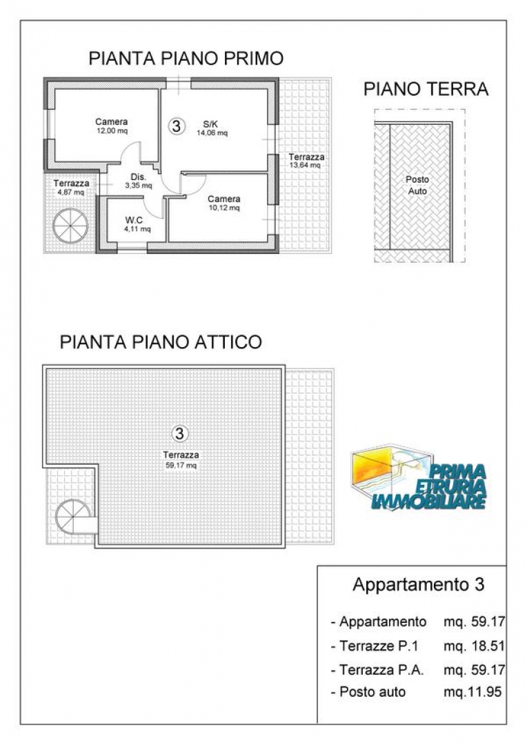 APPARTAMENTO DI PROSSIMA REALIZZAZIONE CON FANTASTICO SOLARIUM - ZONA ROSMARINA -