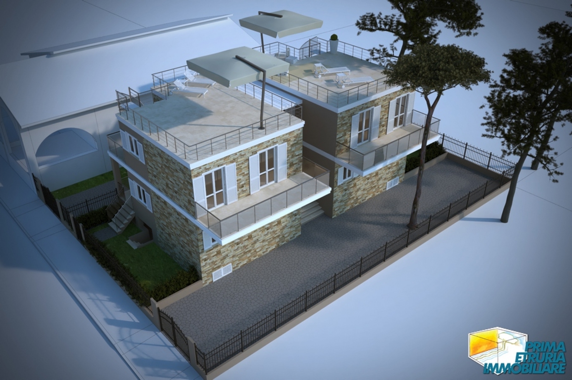 APPARTAMENTO DI PROSSIMA REALIZZAZIONE CON FANTASTICO SOLARIUM - ZONA ROSMARINA -