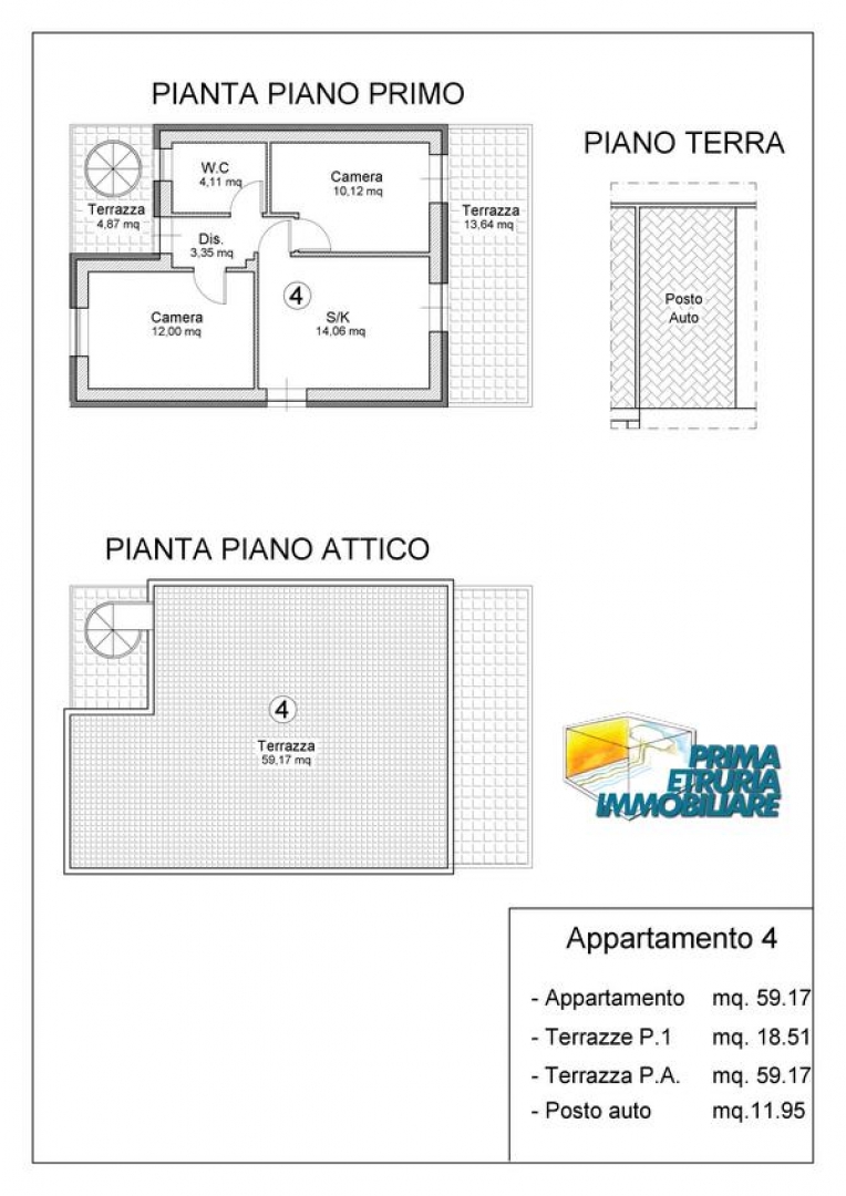 APPARTAMENTO DI PROSSIMA REALIZZAZIONE CON FANTASTICO SOLARIUM  VISTA MARE - ZONA ROSMARINA -