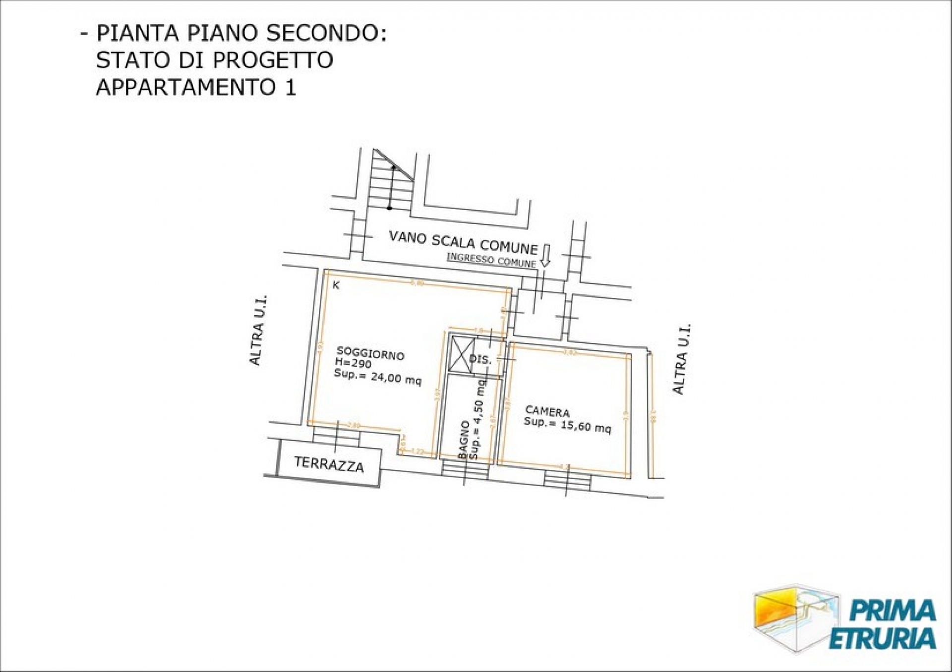 - GROSSETO - Bilocale ristrutturato con balconcino in condominio riqualificato in zona Porta Nuova