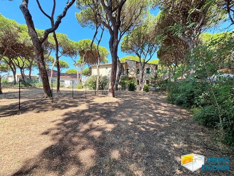 Trilocale con grande giardino privato a meno di 200 metri dal mare - ZONA ROSMARINA -